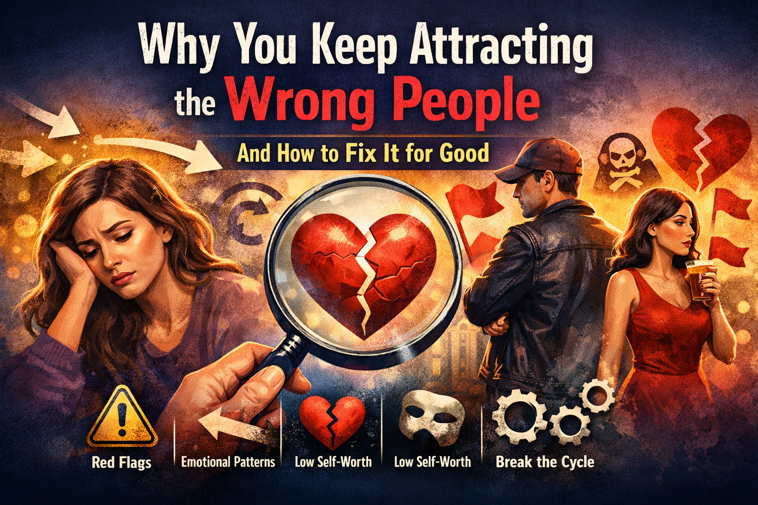 Why You Keep Attracting the Wrong People (And How to Fix It for Good)