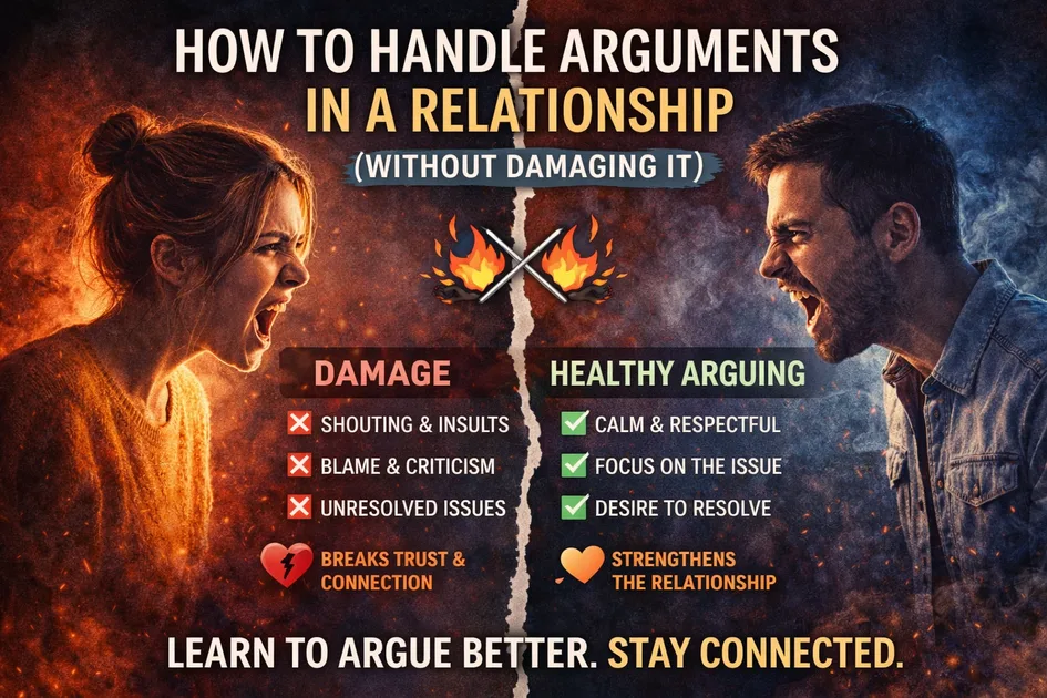 How to Handle Arguments in a Relationship (Without Damaging It)