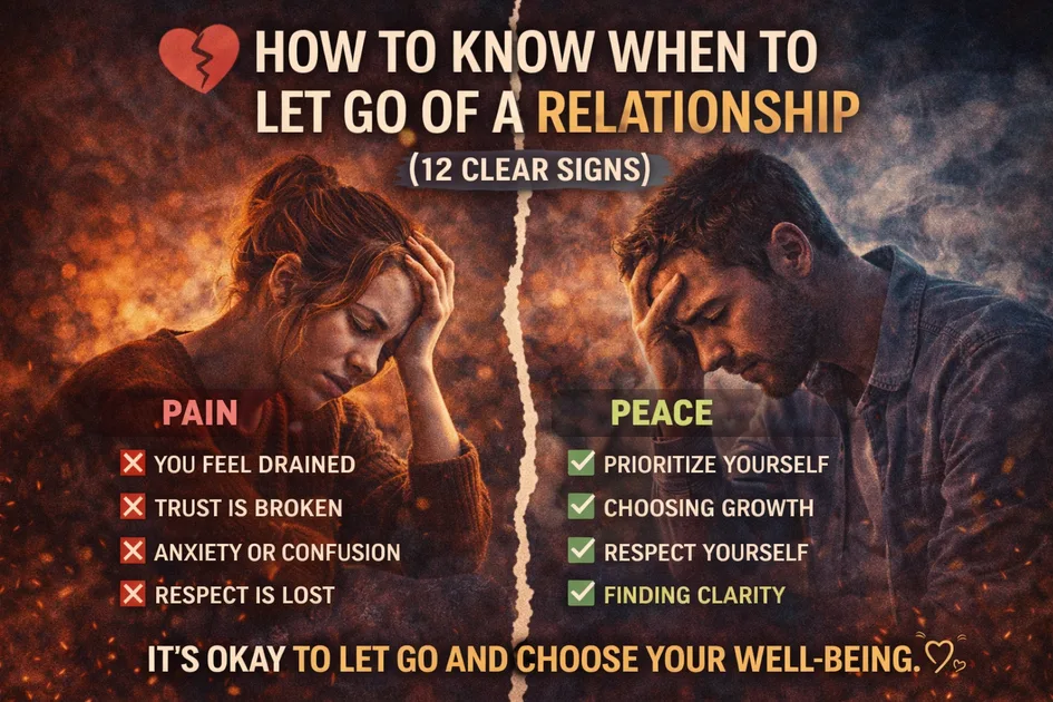 How to Know When to Let Go of a Relationship (12 Clear Signs)