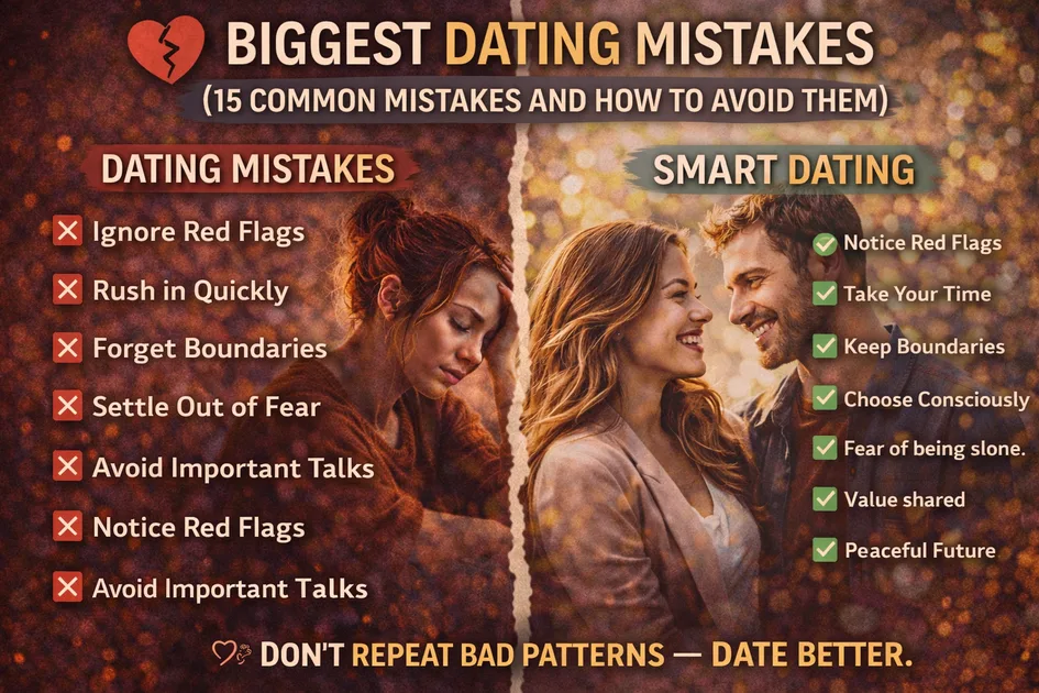 15 Biggest Dating Mistakes That Ruin Relationships (And How to Fix Them) relationships.