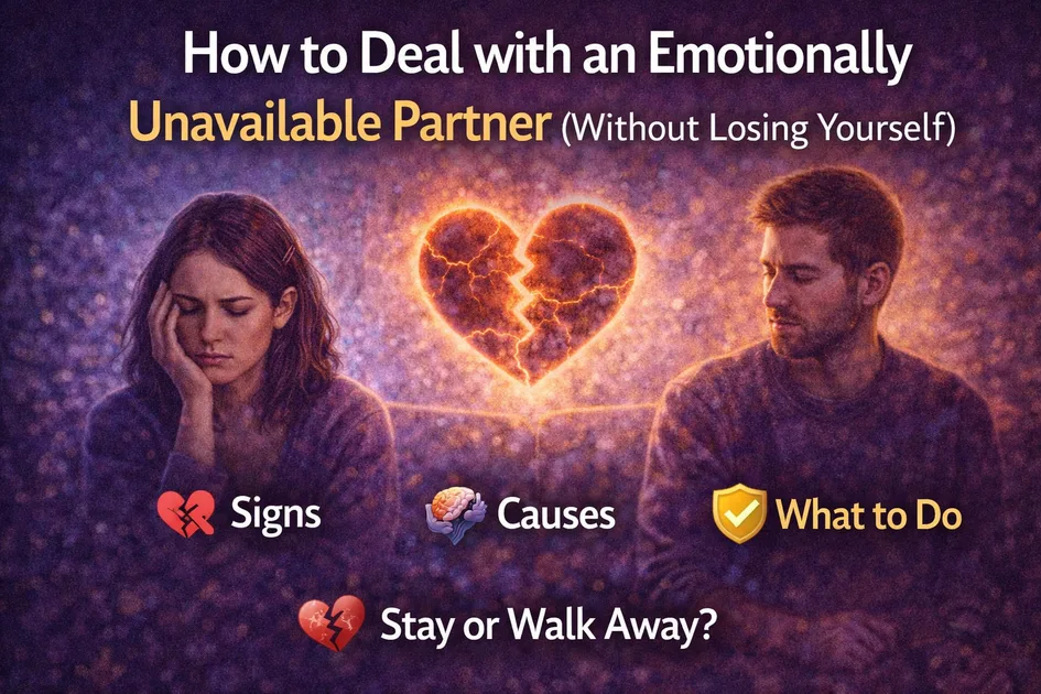 Emotionally Unavailable Partner: Signs, Causes, and What to Do