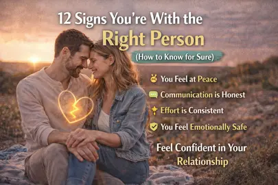 12 Signs You’re With the Right Person (How to Know for Sure)