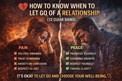 How to Know When to Let Go of a Relationship (12 Clear Signs)